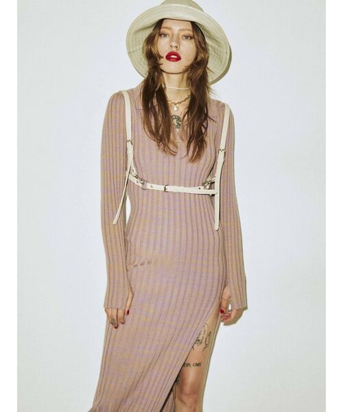 jouetie（ジュエティ）の「シンハーネスベルト（ベルト・レディース・アイボリー/ブラック/ブラウン・FREE）」の14枚目の写真