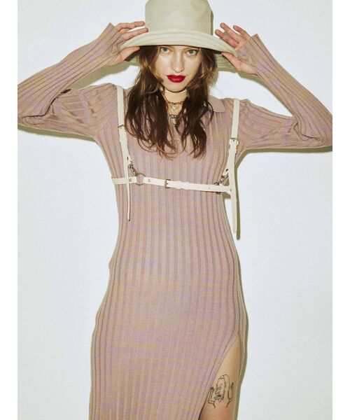 jouetie（ジュエティ）の「シンハーネスベルト（ベルト・レディース・アイボリー/ブラック/ブラウン・FREE）」の15枚目の写真