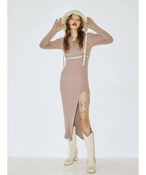 jouetie（ジュエティ）の「シンハーネスベルト（ベルト・レディース・アイボリー/ブラック/ブラウン・FREE）」の17枚目の写真