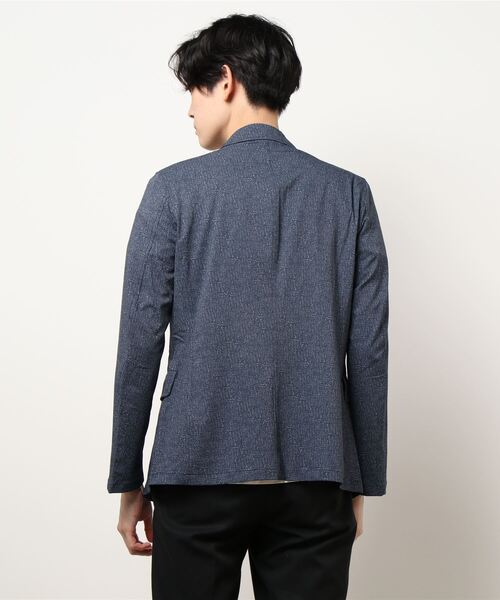 ABAHOUSE GRAY(アバハウスグレイ)の「【セットアップ対応】ストレッチ ドビー テフロン ジャケット(テーラードジャケット・メンズ・ブルー系その他2/グレー系その他2/ネイビー・46/50/48)」の6枚目の写真