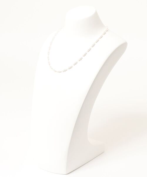 flower（フラワー）の「レンジパールネックレス（ネックレス・レディース・ホワイト・FREE）」の4枚目の写真