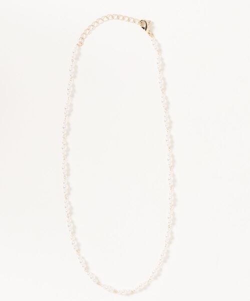 flower（フラワー）の「レンジパールネックレス（ネックレス・レディース・ホワイト・FREE）」の5枚目の写真