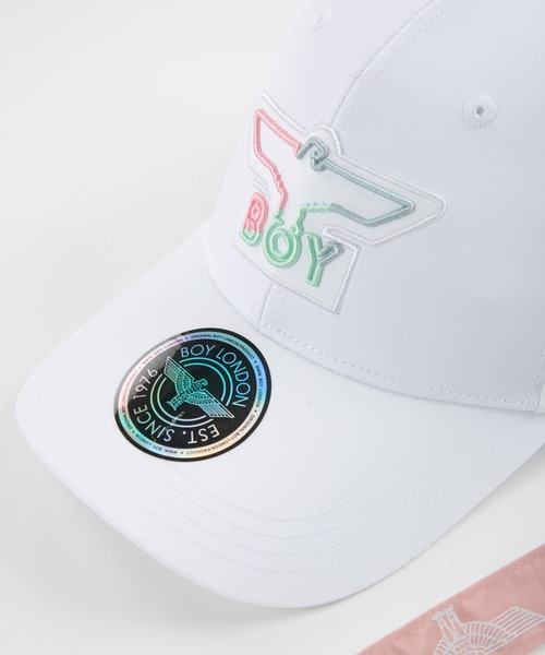 BOY LONDON（ボーイロンドン）の「【BOY LONDON】Eagle Wappen Cap（キャップ・メンズ・ホワイト・M）」の2枚目の写真