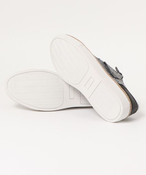 NICOLE CLUB FOR MEN（ニコルクラブフォーメン）の「デザインスニーカー（スニーカー・メンズ・ネイビー/チャコール/ブラック/グレー・26.5/25.5/27.5）」の6枚目の写真