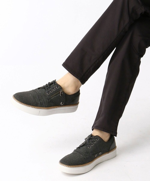 NICOLE CLUB FOR MEN（ニコルクラブフォーメン）の「デザインスニーカー（スニーカー・メンズ・ネイビー/チャコール/ブラック/グレー・26.5/25.5/27.5）」の9枚目の写真