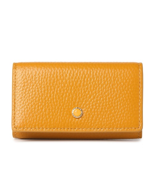 Ungrid（アングリッド）の「【Ungrid/アングリッド】牛革天然石ブローチ　L字ファスナーポケット付きキーケース（キーケース/キーアクセサリー・レディース・ダークグリーン/キャメル/ダークブルー/ワイン/カーキ/オリーブ/ターコイズブルー/ライトグリーン/マスタード/ブラック/ベージュ系その他/ベージュ/ピンク/グレー/ミント/ブルー系その他/アイボリー・FREE）」の14枚目の写真