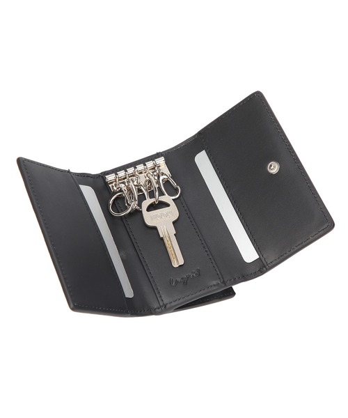 Ungrid（アングリッド）の「【Ungrid/アングリッド】牛革天然石ブローチ　L字ファスナーポケット付きキーケース（キーケース/キーアクセサリー・レディース・ダークグリーン/キャメル/ダークブルー/ワイン/カーキ/オリーブ/ターコイズブルー/ライトグリーン/マスタード/ブラック/ベージュ系その他/ベージュ/ピンク/グレー/ミント/ブルー系その他/アイボリー・FREE）」の21枚目の写真