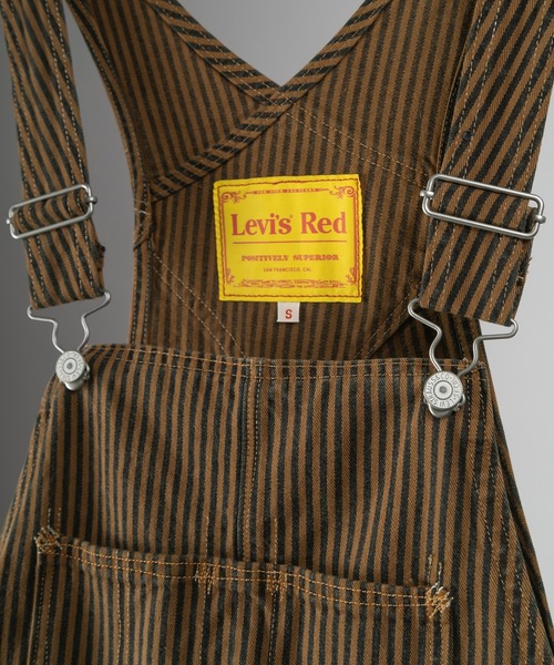 Levi's RED(リーバイスレッド)の「【Levi's Red/リーバイス レッド】OVERALL/オーバーオール(つなぎ/オールインワン・メンズ・ブラウン・S/M/L)」の10枚目の写真