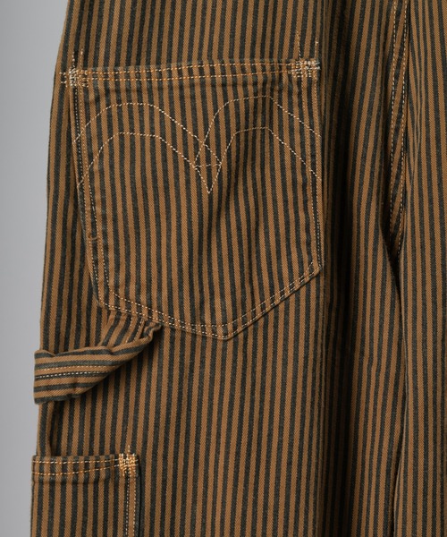 Levi's RED(リーバイスレッド)の「【Levi's Red/リーバイス レッド】OVERALL/オーバーオール(つなぎ/オールインワン・メンズ・ブラウン・S/M/L)」の9枚目の写真