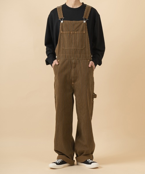 Levi's RED(リーバイスレッド)の「【Levi's Red/リーバイス レッド】OVERALL/オーバーオール(つなぎ/オールインワン・メンズ・ブラウン・S/M/L)」の4枚目の写真