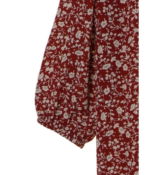 RAY CASSIN FAVORI(レイカズンフェバリ)の「・RAY CASSIN SET2点ツケエリ×フラワーワンピ*(ワンピース・レディース・ブラック/レッド/ネイビー・FREE)」の16枚目の写真