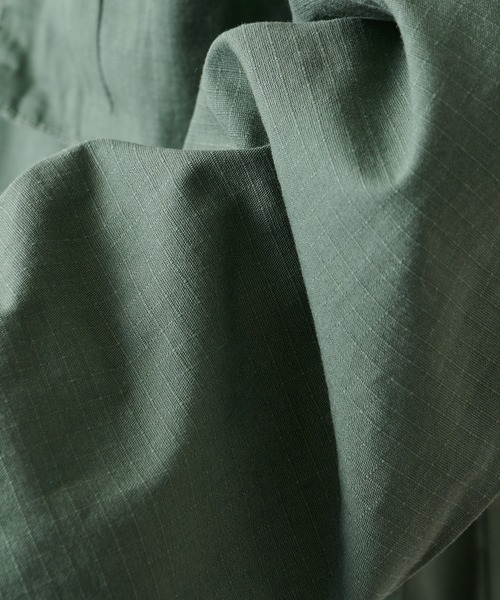 DISCOAT（ディスコート）の「リップストップM65ファティーグジャケット（ミリタリージャケット・メンズ・ブラック/カーキ・MEDIUM/LARGE）」の19枚目の写真