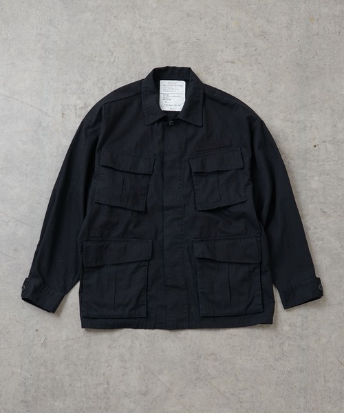 DISCOAT（ディスコート）の「リップストップM65ファティーグジャケット（ミリタリージャケット・メンズ・ブラック/カーキ・MEDIUM/LARGE）」の20枚目の写真
