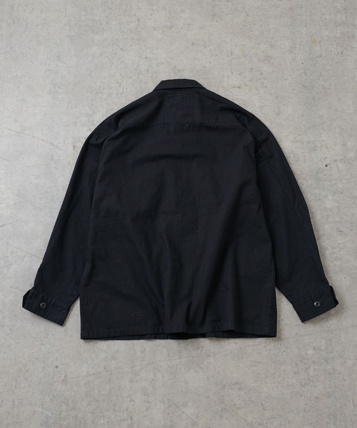 DISCOAT（ディスコート）の「リップストップM65ファティーグジャケット（ミリタリージャケット・メンズ・ブラック/カーキ・MEDIUM/LARGE）」の21枚目の写真