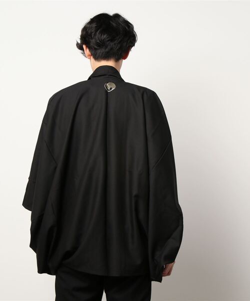 カヤ(カヤ)の「【カヤ】そぞろ日和メンズ羽織(カーディガン/ボレロ・メンズ・グレー/ブラック/ブラウン/ベージュ・FREE)」の7枚目の写真