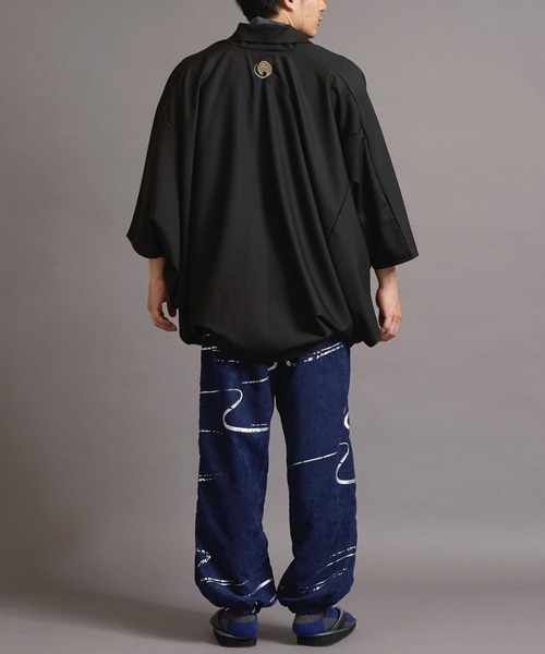 カヤ(カヤ)の「【カヤ】そぞろ日和メンズ羽織(カーディガン/ボレロ・メンズ・グレー/ブラック/ブラウン/ベージュ・FREE)」の21枚目の写真