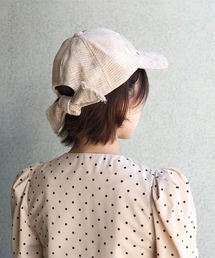 yield(�C�[���h)�́yLovable�zTweed Back Ribbon Cap BATT-17539(�L���b�v)