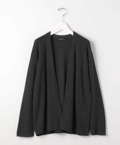 green label relaxing（グリーンレーベルリラクシング）の「＜green label relaxing＞ブークレ イージー カーディガン -ウォッシャブル-（カーディガン/ボレロ・メンズ・コバルトブルー/グレー/ダークグリーン・L/M/S）」の3枚目の写真