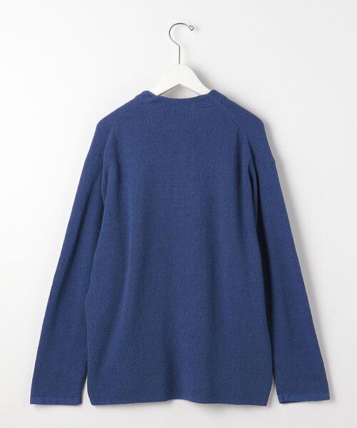 green label relaxing（グリーンレーベルリラクシング）の「＜green label relaxing＞ブークレ イージー カーディガン -ウォッシャブル-（カーディガン/ボレロ・メンズ・コバルトブルー/グレー/ダークグリーン・L/M/S）」の5枚目の写真