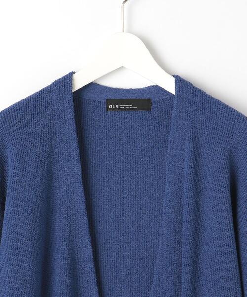 green label relaxing（グリーンレーベルリラクシング）の「＜green label relaxing＞ブークレ イージー カーディガン -ウォッシャブル-（カーディガン/ボレロ・メンズ・コバルトブルー/グレー/ダークグリーン・L/M/S）」の6枚目の写真