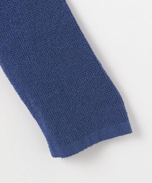 green label relaxing（グリーンレーベルリラクシング）の「＜green label relaxing＞ブークレ イージー カーディガン -ウォッシャブル-（カーディガン/ボレロ・メンズ・コバルトブルー/グレー/ダークグリーン・L/M/S）」の7枚目の写真