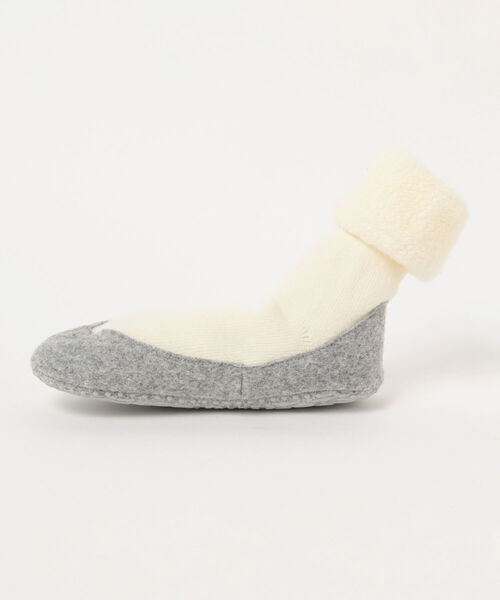 BEAMS LIGHTS(ビームスライツ)の「FALKE / SHOE SOCKS(ソックス/靴下・レディース・ライトグレー/オフホワイト・ONE SIZE)」の4枚目の写真