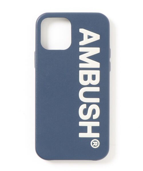 AMBUSH(アンブッシュ)の「AMBUSH IPHONE CASE MAXI LOGO 12 PRO 12113280(その他小物・レディース・ネイビー・ONE SIZE)」の2枚目の写真