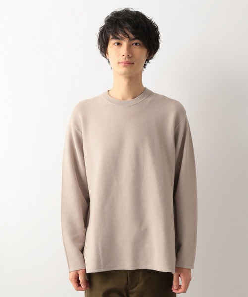 GLOBAL WORK(グローバルワーク)の「3EASYニット/218146(ニット/セーター・メンズ・ホワイト/スカイブルー/ベージュ/ネイビー/その他・SMALL/MEDIUM/LARGE)」の8枚目の写真