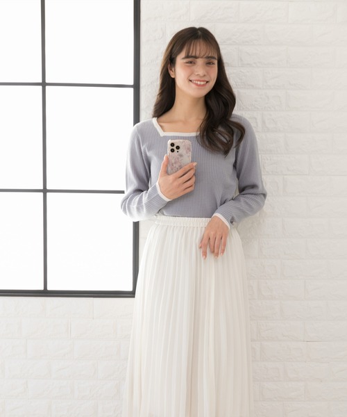 rienda（リエンダ）の「iPhone14 iPhone14Pro iPhoneSE (第2世代/第3世代) iPhone13Pro iPhone13 iPhone8/7/6s/6 rienda [TPUクリアケース/Dress Flower] スマホケース（スマホケース/カバー・レディース・ホワイト/ピンク・K/A/O/N）」の15枚目の写真