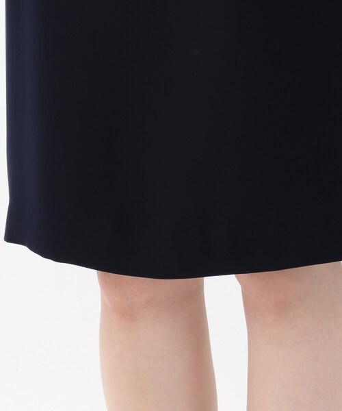 UNTITLED（アンタイトル）の「◆レーススリーブツイルワンピース（ワンピース・レディース・ブラック/ネイビー・01/02/03）」の12枚目の写真