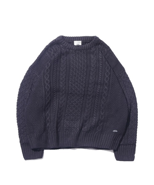 F.O.KIDS（エフオーキッズ）の「F.O.KIDS/エフオーキッズ ウォッシャブルニット 無地 ベーシック（ニット/セーター・キッズ・グリーン/アイボリー/ブラック・140/130）」の2枚目の写真