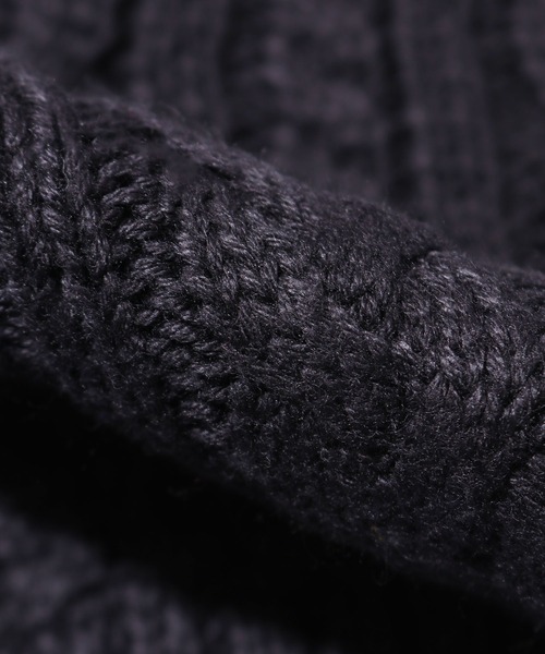 F.O.KIDS（エフオーキッズ）の「F.O.KIDS/エフオーキッズ ウォッシャブルニット 無地 ベーシック（ニット/セーター・キッズ・グリーン/アイボリー/ブラック・140/130）」の10枚目の写真