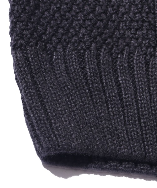 F.O.KIDS（エフオーキッズ）の「F.O.KIDS/エフオーキッズ ウォッシャブルニット 無地 ベーシック（ニット/セーター・キッズ・グリーン/アイボリー/ブラック・140/130）」の8枚目の写真