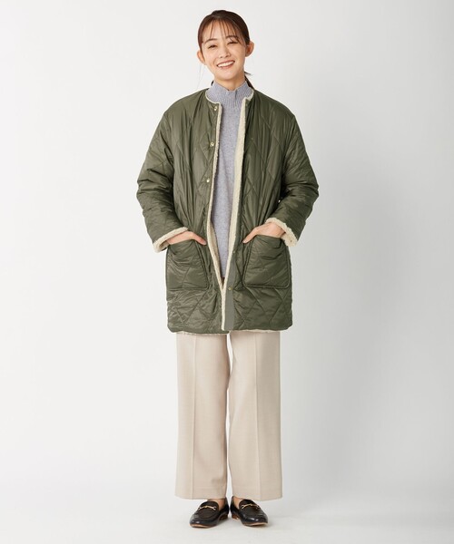 J.PRESS（ジェイプレス）の「ANASTASIAミルド 2way ストレート パンツ（その他パンツ・レディース・ベージュ系/グレー系/スモーキーグリーン系・7/11/9）」の21枚目の写真