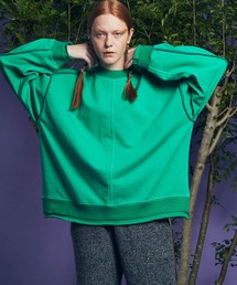 MAISON SPECIAL | 《ユニセックスアイテム》ステッチワークプライムオーバースウェットプルオーバー 【MAISON SPECIAL/メゾンスペシャル】(スウェット)