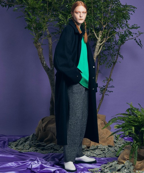 MAISON SPECIAL（メゾンスペシャル）の「《ユニセックスアイテム》ステッチワークプライムオーバースウェットプルオーバー 【MAISON SPECIAL/メゾンスペシャル】（スウェット・メンズ・ブラック/オレンジ/ブルー/グリーン/アイボリー・1/2）」の15枚目の写真