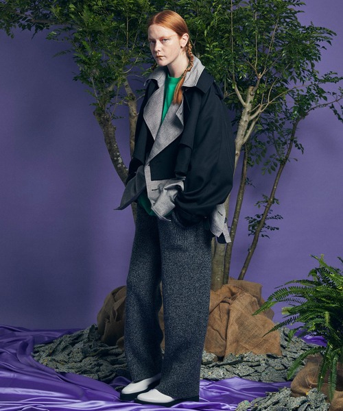 MAISON SPECIAL（メゾンスペシャル）の「《ユニセックスアイテム》ステッチワークプライムオーバースウェットプルオーバー 【MAISON SPECIAL/メゾンスペシャル】（スウェット・メンズ・ブラック/オレンジ/ブルー/グリーン/アイボリー・1/2）」の16枚目の写真