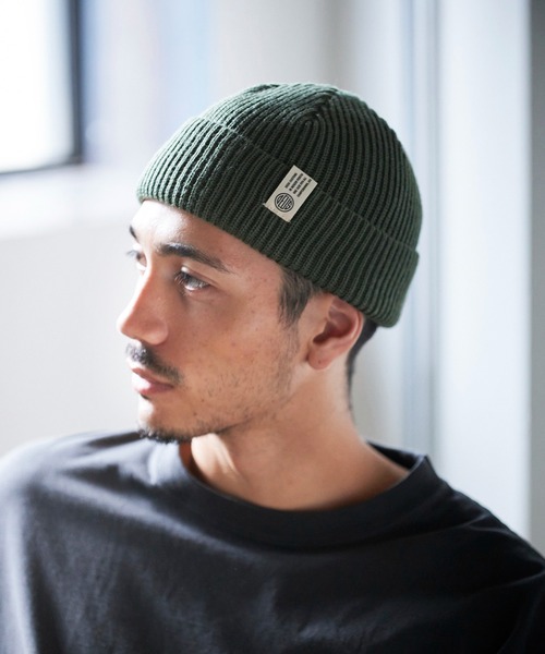 DEUS EX MACHINA（デウスエクスマキナ）の「DEUS　オスカービーニー DMW2071244（ニットキャップ/ビーニー・メンズ・ホワイト/グリーン・ONE SIZE）」の2枚目の写真