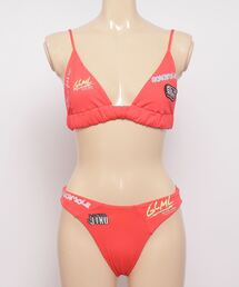 GUACAMOLE | GUACAMOLE 4D recycled textured traiangle bikini(水着)