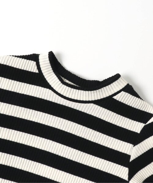 BREEZE（ブリーズ）の「リブトップス×ジャンパースカート2Pセット（ジャンパースカート・キッズ・インディゴブルー/ベージュ/ブラック/チャコール・80/130/90/100/120/140/110）」の14枚目の写真