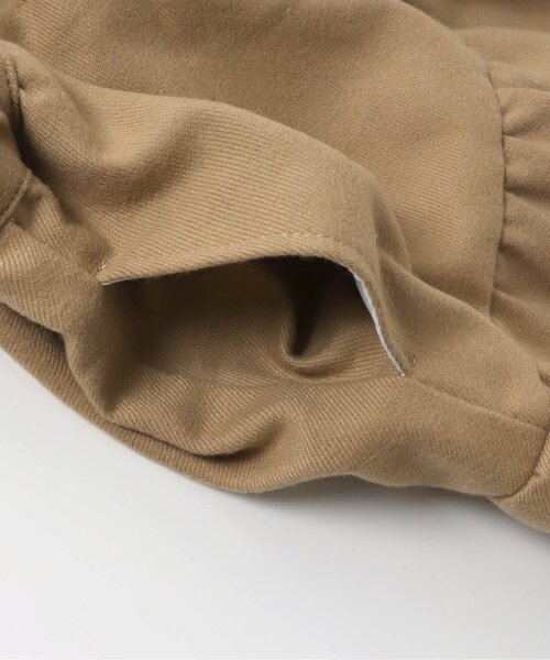 BREEZE（ブリーズ）の「リブトップス×ジャンパースカート2Pセット（ジャンパースカート・キッズ・インディゴブルー/ベージュ/ブラック/チャコール・80/130/90/100/120/140/110）」の6枚目の写真