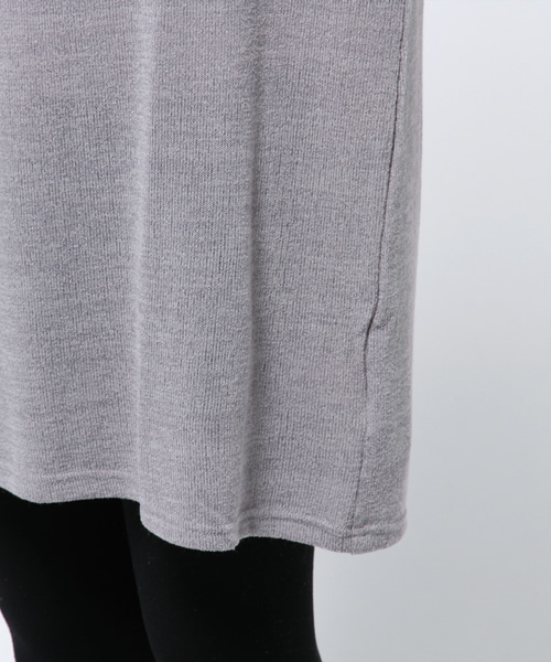 Kastane（カスタネ）の「【Kastane】ハイネックシャツ袖ワンピース（ワンピース・レディース・ネイビー/レッド系その他/グレー/グリーン系その他・FREE）」の13枚目の写真