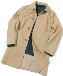 MEN'S BIGI | ストレッチシャンブレースプリングコート(ステンカラーコート)