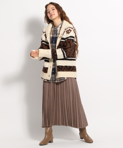 niko ペルー ハンド カウチンニット niko and（ニコアンド）の「ペルーハンドカウチンニット（）」 - WEAR