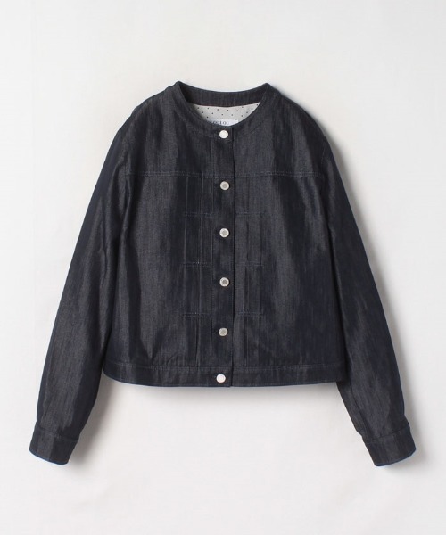 新品タグ付き【LOULOU WILLOUGHBY】デニムクルージャケット LOULOU WILLOUGHBY】エコデニム クルージャケット|allureville