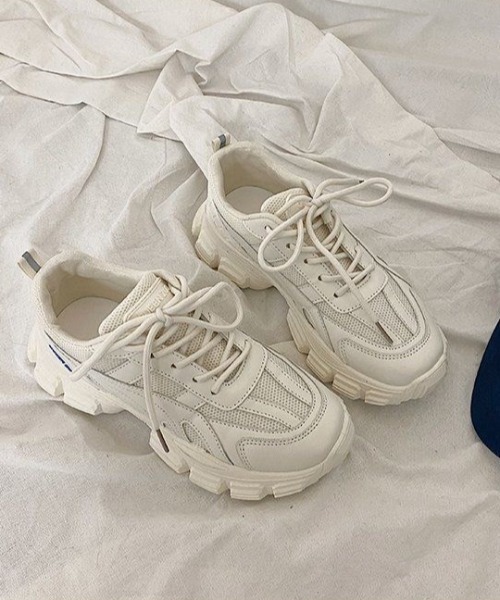 MANGROVE（マングローブ）の「ボリュームダッドスニーカー（スニーカー・レディース・ブラック/ホワイト・SMALL/LARGE/MEDIUM）」の11枚目の写真