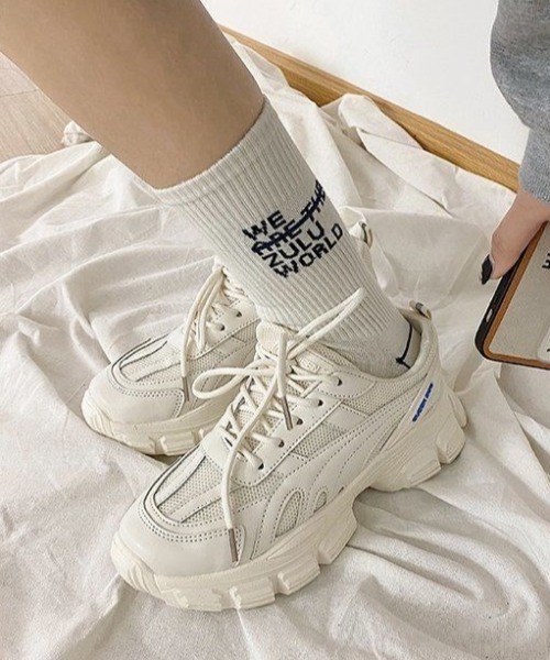 MANGROVE（マングローブ）の「ボリュームダッドスニーカー（スニーカー・レディース・ブラック/ホワイト・SMALL/LARGE/MEDIUM）」の15枚目の写真