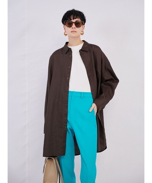 Mila Owen(ミラオーウェン)の「後ゴムテーパードパンツ(その他パンツ・レディース・ブラック/オリーブ/ターコイズブルー/アイボリー/ピンク・1/0/00/2)」の19枚目の写真