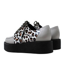 【MILK BOY】ラバーソールシューズ/厚底/レオパード/レザー/26cm MILKBOY（ミルクボーイ）の「ラバーソール shoes（ドレスシューズ