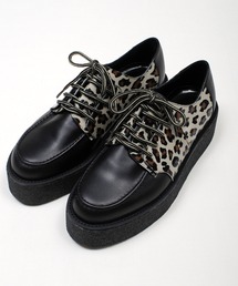 【MILK BOY】ラバーソールシューズ/厚底/レオパード/レザー/26cm MILKBOY（ミルクボーイ）の「ラバーソール shoes（ドレスシューズ
